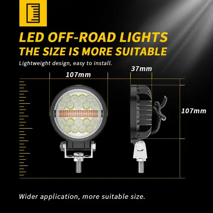 LED Spotlight 4 Inch 34 LEDs - Image 6