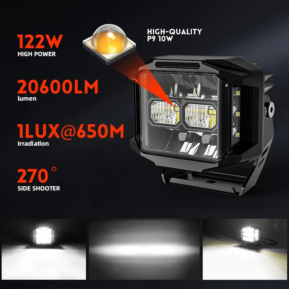 LED Spotlight 122W 5 Inch - Image 5
